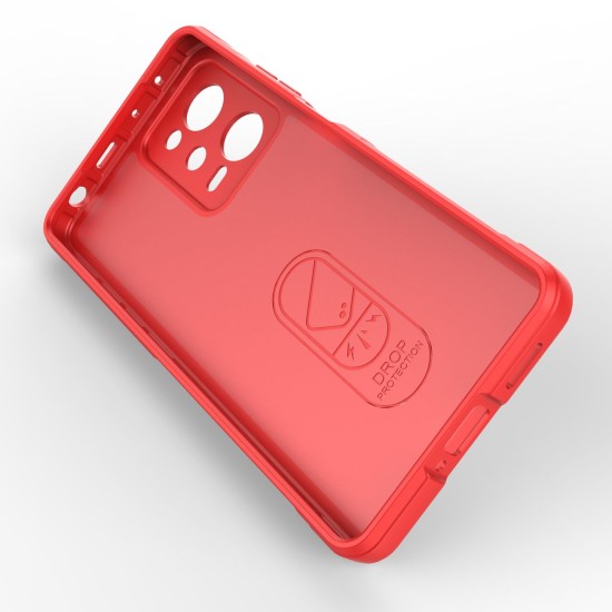 Magic Shield Case for Xiaomi Redmi Note 12 Pro / Poco X5 Pro 5G flexible armored cover red Magic Shield Case for Xiaomi Redmi Note 12 Pro / Poco X5 Pro 5G flexible armored cover red