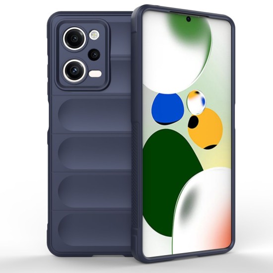 Magic Shield Case for Xiaomi Redmi Note 12 Pro / Poco X5 Pro 5G flexible armored cover blue Magic Shield Case for Xiaomi Redmi Note 12 Pro / Poco X5 Pro 5G flexible armored cover blue
