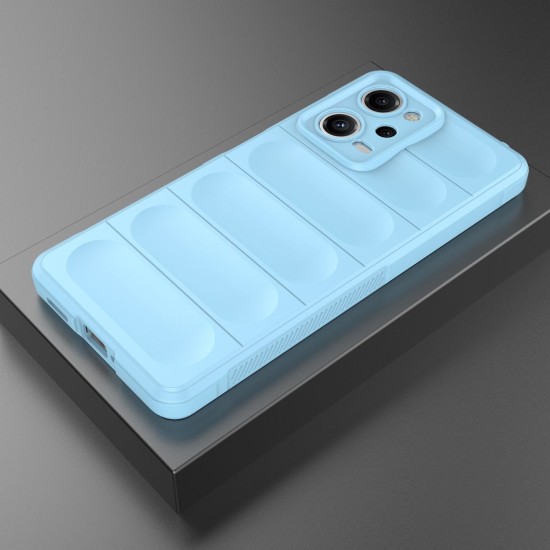 Magic Shield Case Cover for Xiaomi Redmi Note 12 Pro / Poco X5 Pro 5G Flexible Armor Light Blue Magic Shield Case Cover for Xiaomi Redmi Note 12 Pro / Poco X5 Pro 5G Flexible Armor Light Blue