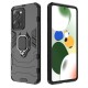 Ring Armor Case for Xiaomi Redmi Note 12 Pro / Poco X5 Pro 5G Armor Cover Magnetic Holder Ring Black