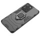 Ring Armor Case for Xiaomi Redmi Note 12 Pro / Poco X5 Pro 5G Armor Cover Magnetic Holder Ring Black