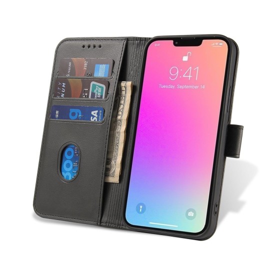 Magnet Wallet Μαύρο (iPhone 15 Plus) Magnet Wallet Μαύρο (iPhone 15 Plus)