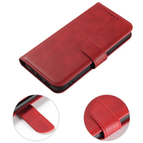 Magnet Wallet Κόκκινο (iPhone 15 Pro Max) Magnet Wallet Κόκκινο (iPhone 15 Pro Max)