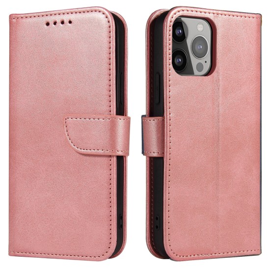 Magnet Wallet Ροζ (iPhone 15 Pro Max) Magnet Wallet Ροζ (iPhone 15 Pro Max)