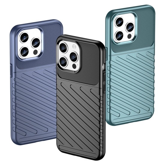 Armored Back Cover Μαύρο (iPhone 15 Pro Max)