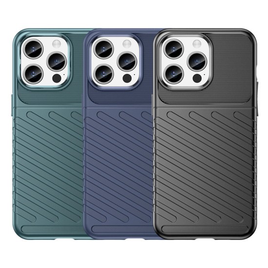 Armored Back Cover Μαύρο (iPhone 15 Pro Max)