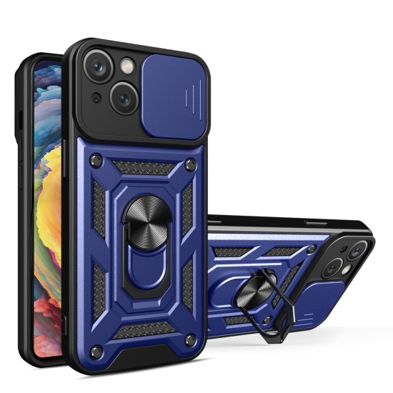 Hybrid Back Cover Ανθεκτική Μπλε (iPhone 15 Plus)