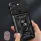 Camshield Back Cover Ανθεκτική Μαύρο (iPhone 15 Pro Max)