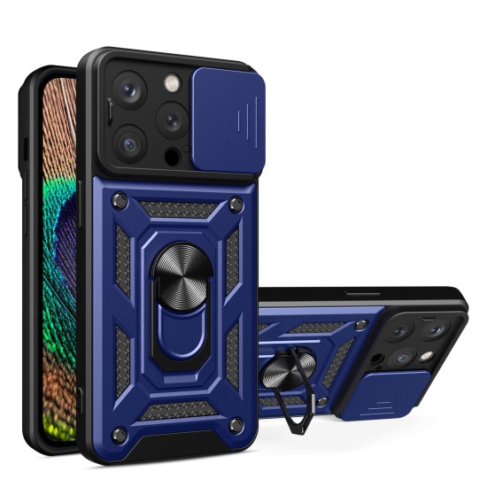 Hurtel Camshield Back Cover Ανθεκτική Μπλε