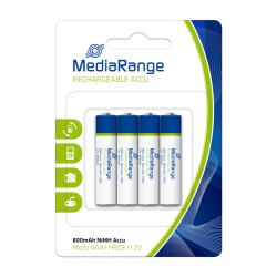 Mediarange Επαναφορτιζόμενη μπαταρία AAA LR03, 800mAh