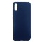 Θήκη Senso Soft Touch για Xiaomi Redmi 9a Backcover Μπλε