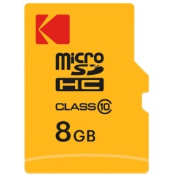 Memory Card MicroSD Kodak Extra Performance 8GB Class 10 with Adapter