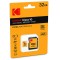 Memory Card MicroSD Kodak Extra Performance 32GB Class 10 with Adapter
