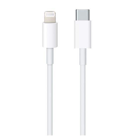 Apple Καλώδιο USB Type-C σε Lightning, MQGJ2ZM/A, 1m, λευκό