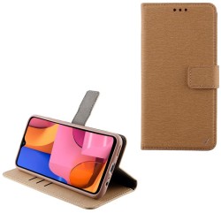 Volte-Tel Θήκη για Samsung A20s A207 6.5" Allure Book Magnet Stand Clip Χρυσό Volte-Tel Θήκη για Samsung A20s A207 6.5" Allure Book Magnet Stand Clip Χρυσό