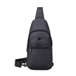 Arctic Hunter τσάντα Crossbody XB13001-BK, αδιάβροχη Μαύρο