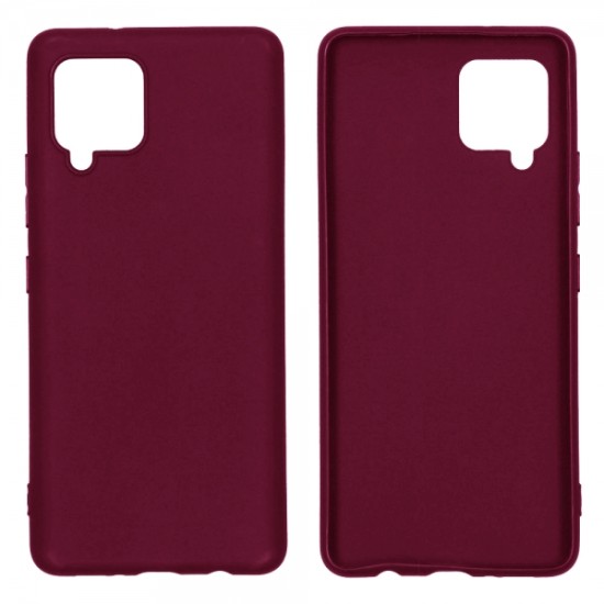 Θήκη Senso Liquid για Samsung A42 Backcover Μπορντό Θήκη Senso Liquid για Samsung A42 Backcover Μπορντό