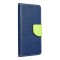 Fancy Wallet Δερματίνης Galaxy A52 4G / A52 5G / A52s Μπλε - Λαχανί