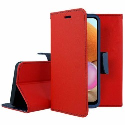 Fancy Wallet Δερματίνης Galaxy A53 5G Κόκκινο/Μπλε