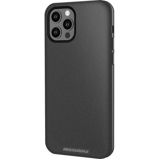 Rockrose θήκη Pebble για iPhone 12 Pro Max Μαύρο